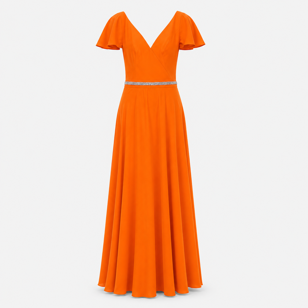 MARIGOLD  GRACE CRYSTAL WAIST GOWN