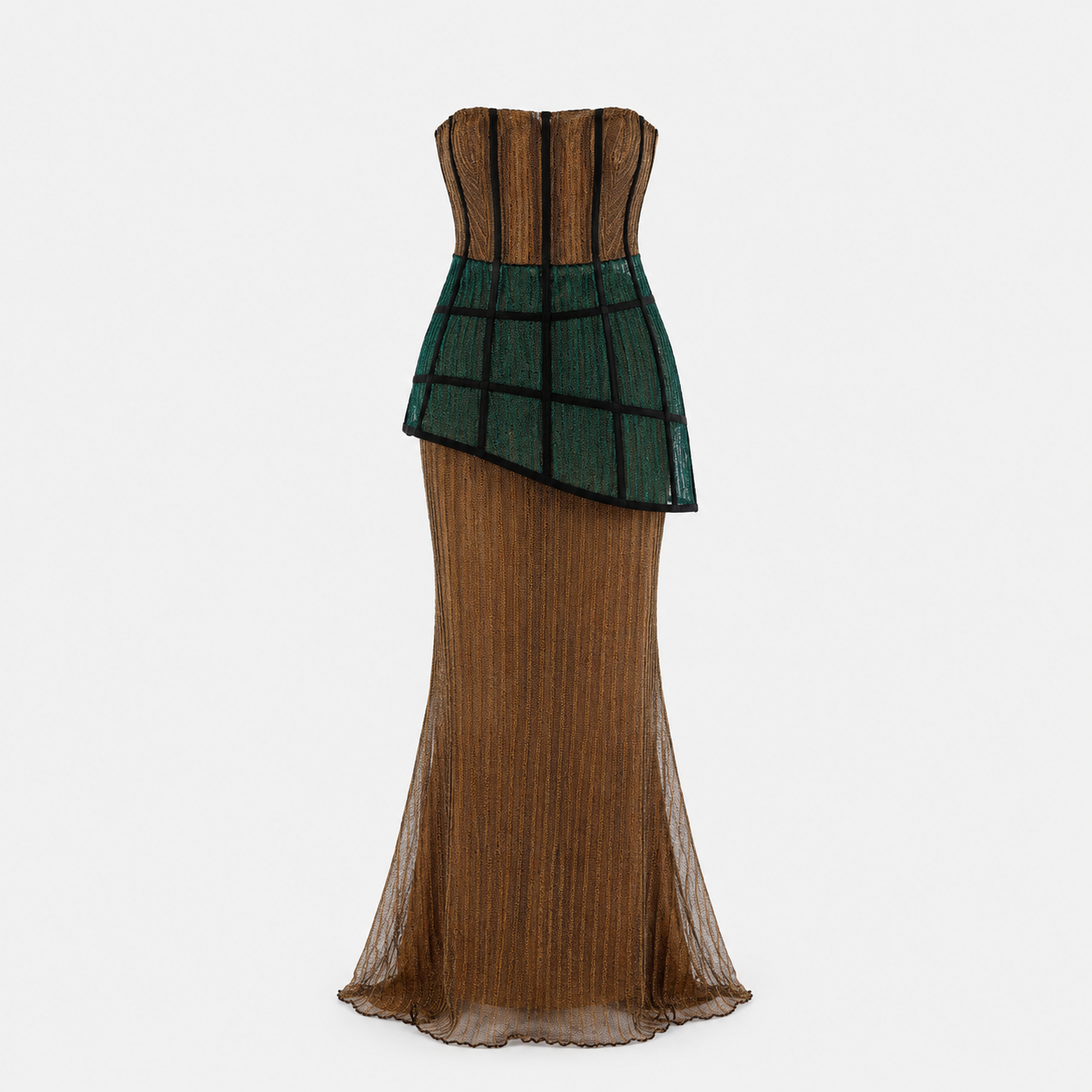 EMERALD ECLIPSE  GOWN