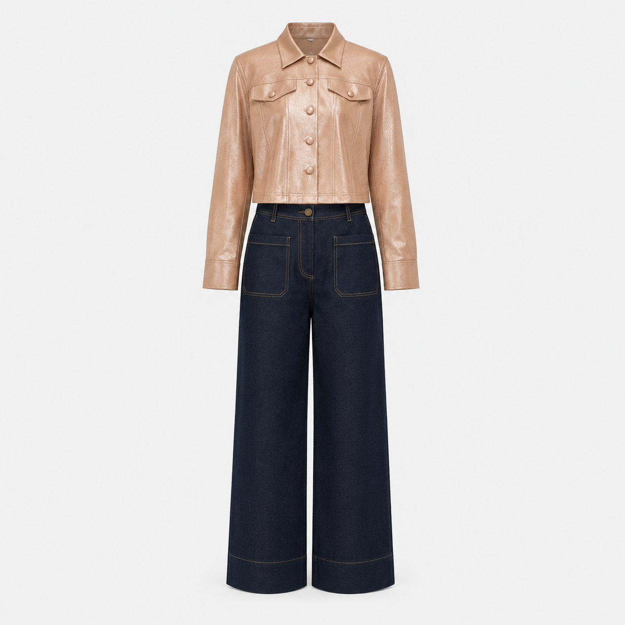 WQ- DENIM PANTS