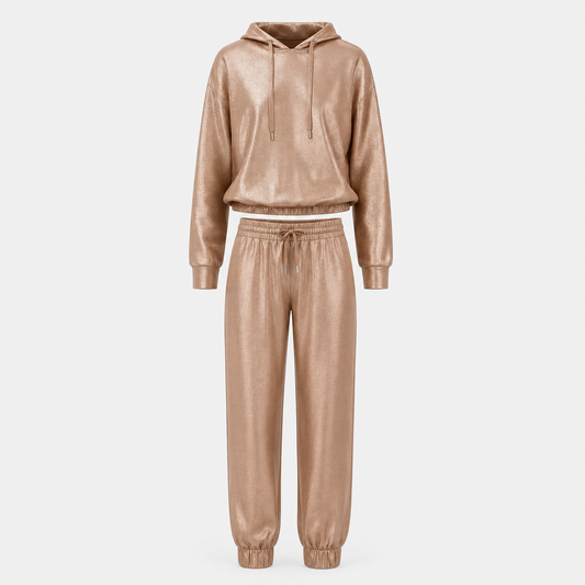 WQ - BRONZE  HOODIE SET