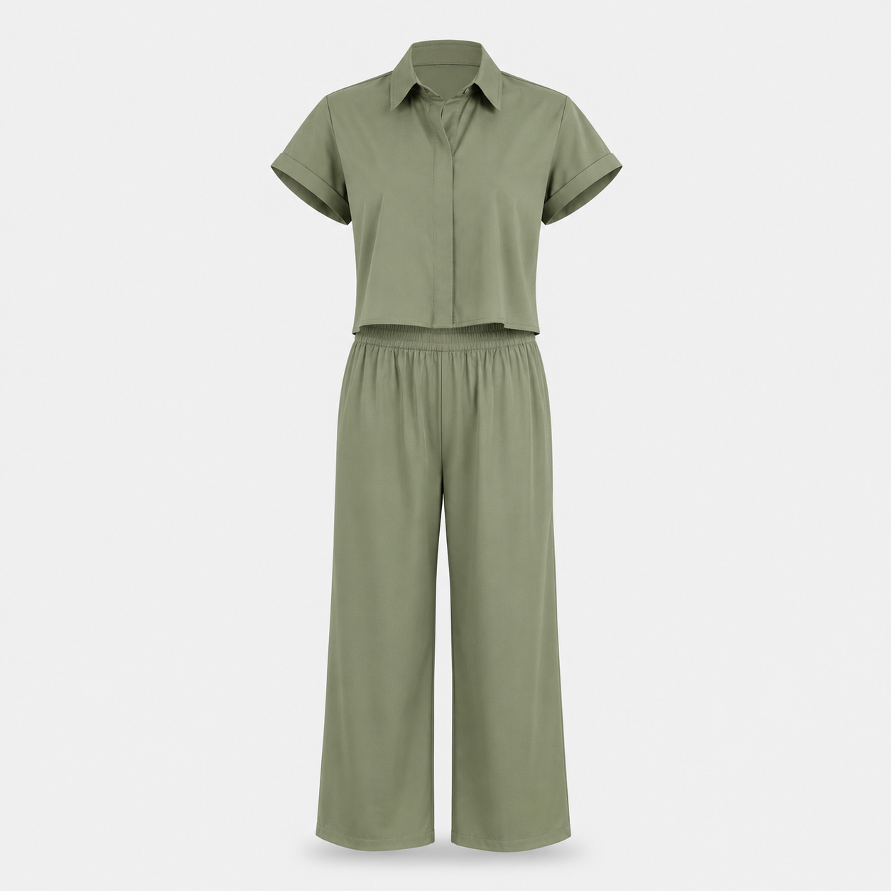SL-SAGE GREEN BASIC PANT