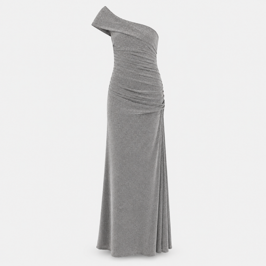 SILVER  MOON  DRAPE GOWN