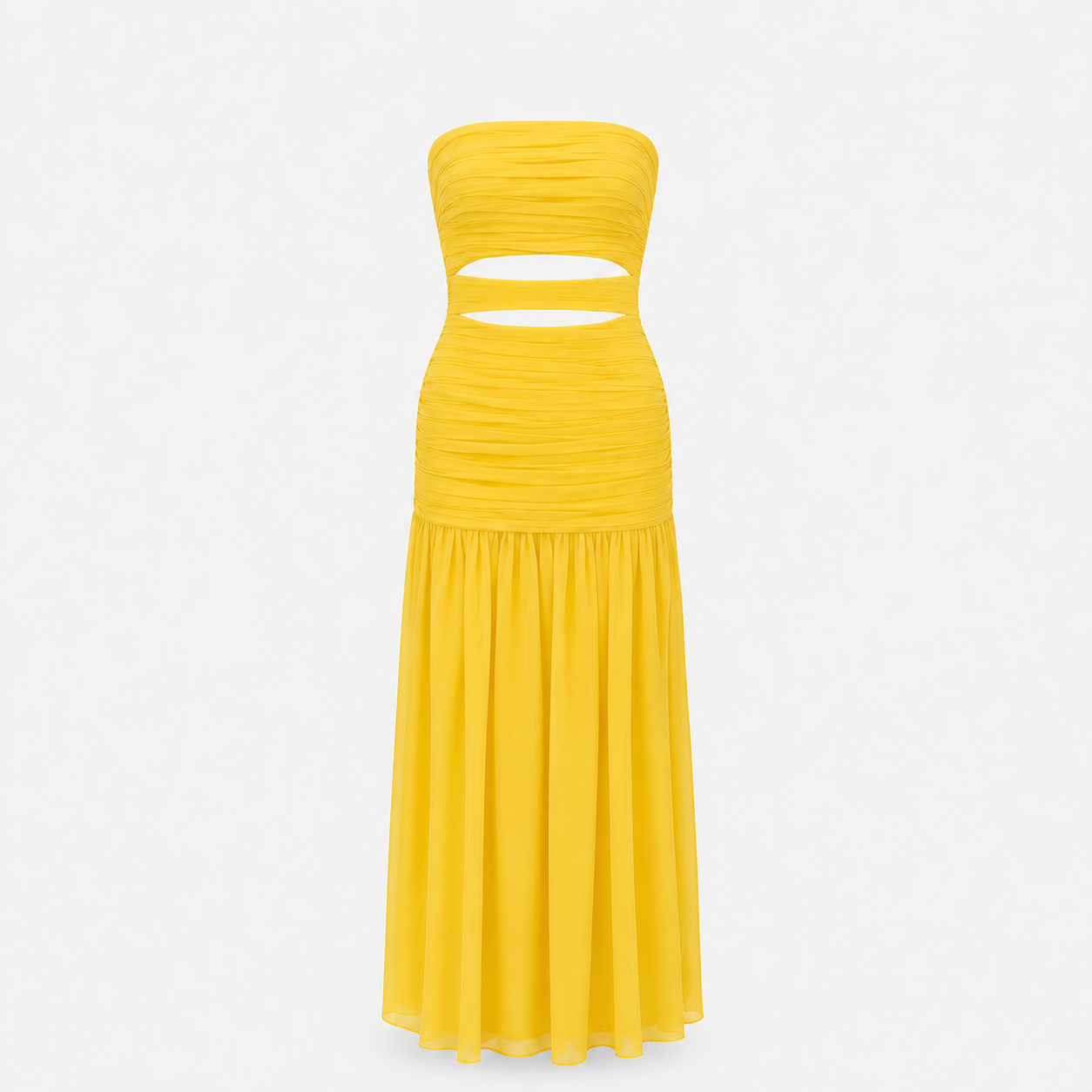 SUNLIT SOLEIL CUT OUT GOWN