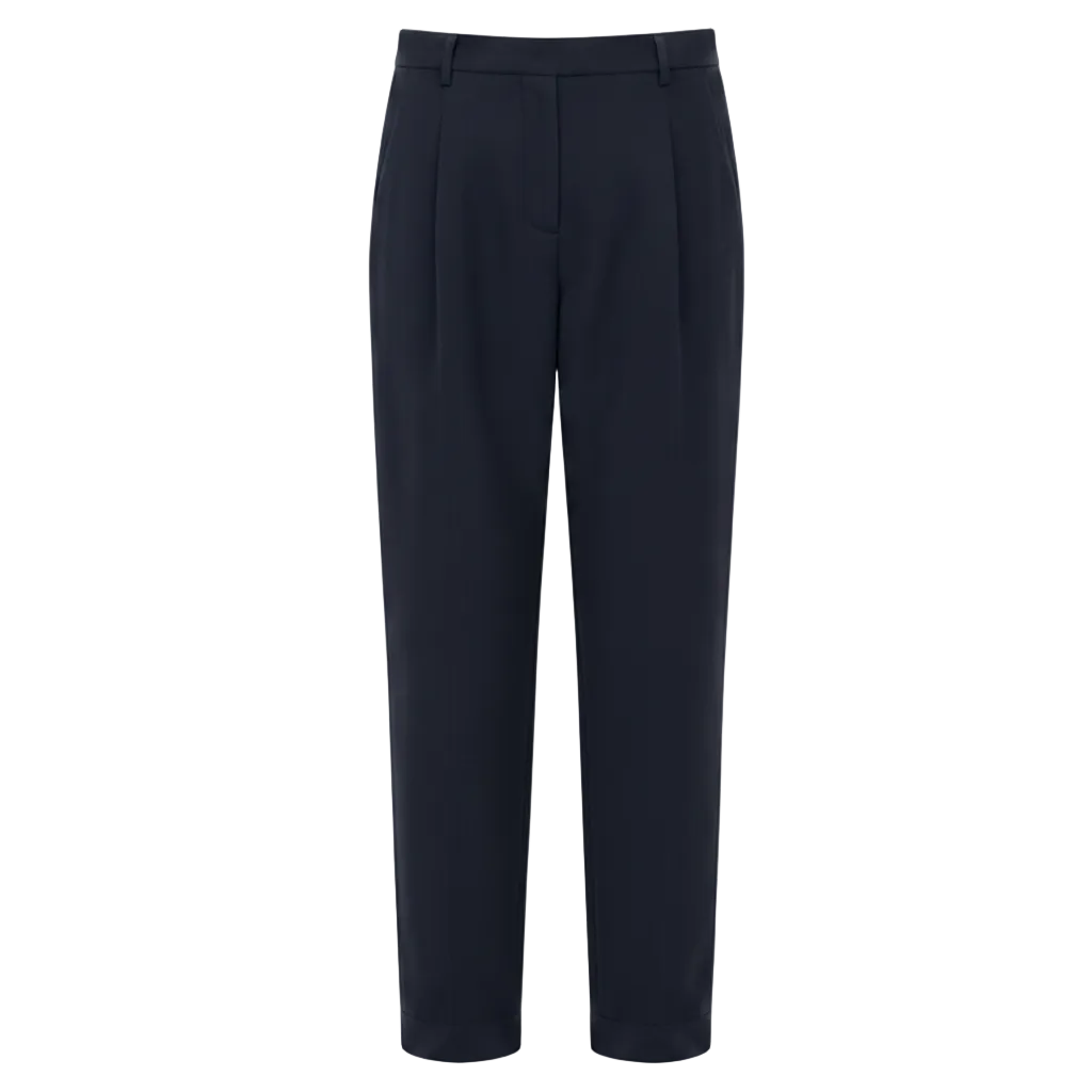 NAVY BLUE CUPRO PANT