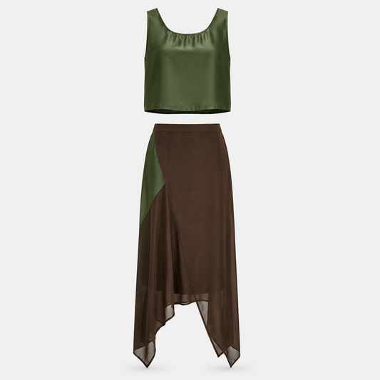 SL-OLIVE & MOCHA  SET