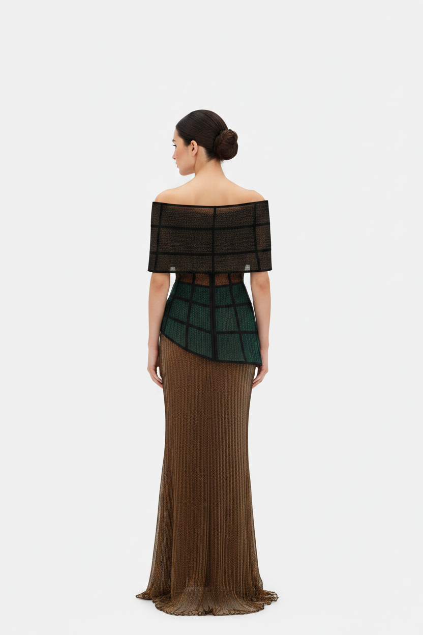 EMERALD ECLIPSE  GOWN