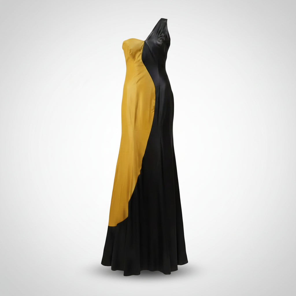 MIDNIGHT GOLD GOWN