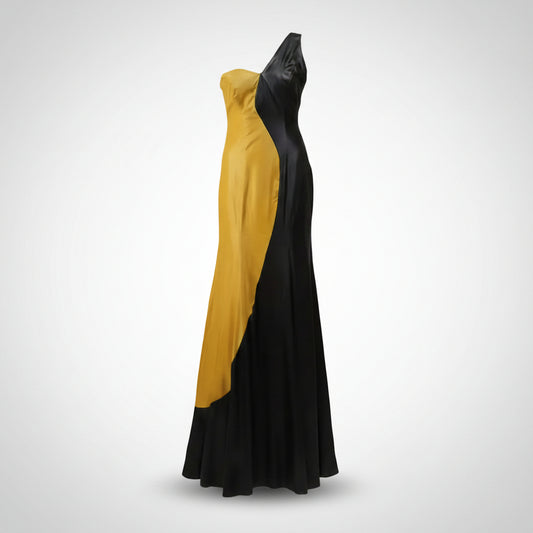 MIDNIGHT GOLD GOWN