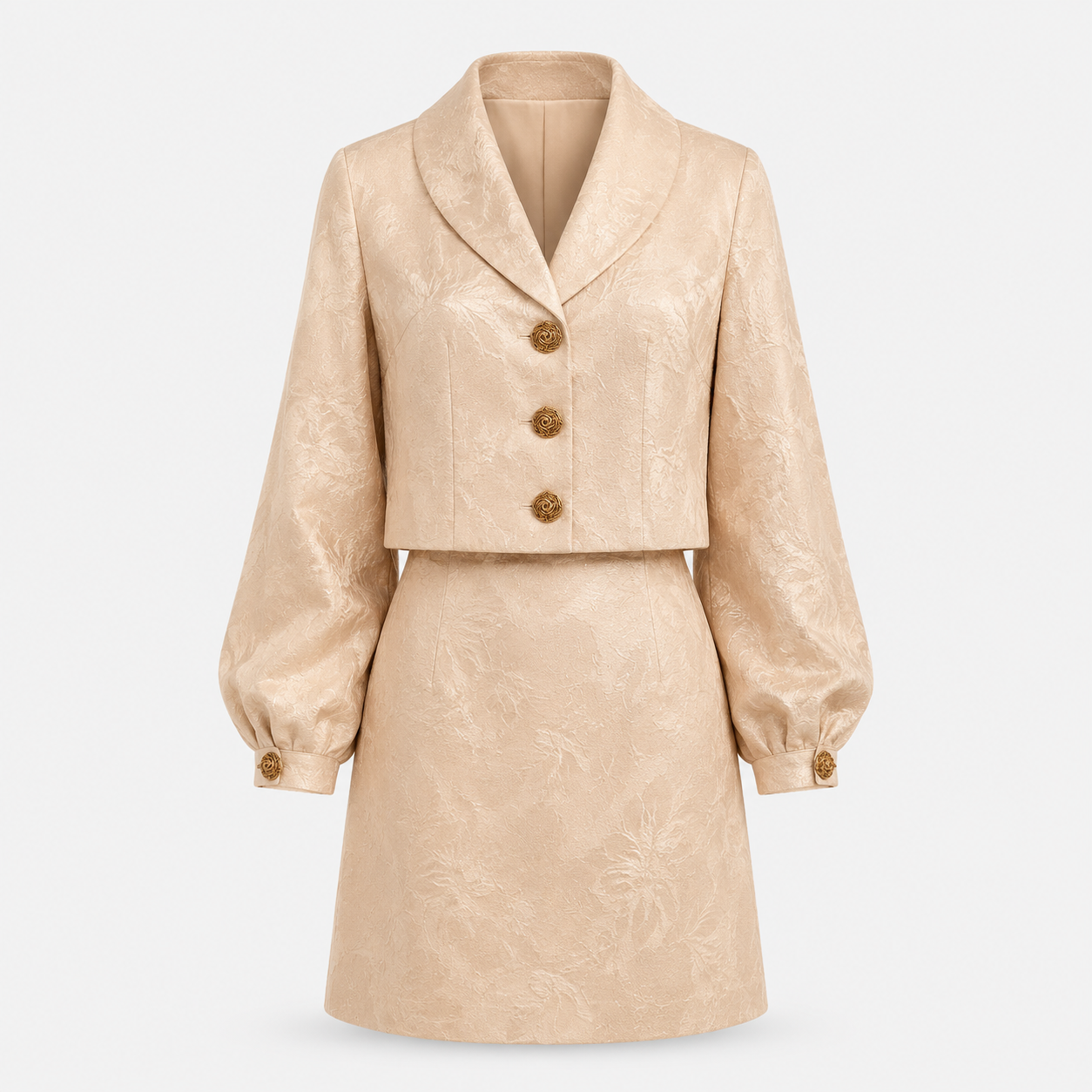DUCHESS JACQUARD TWO-PIECE SET