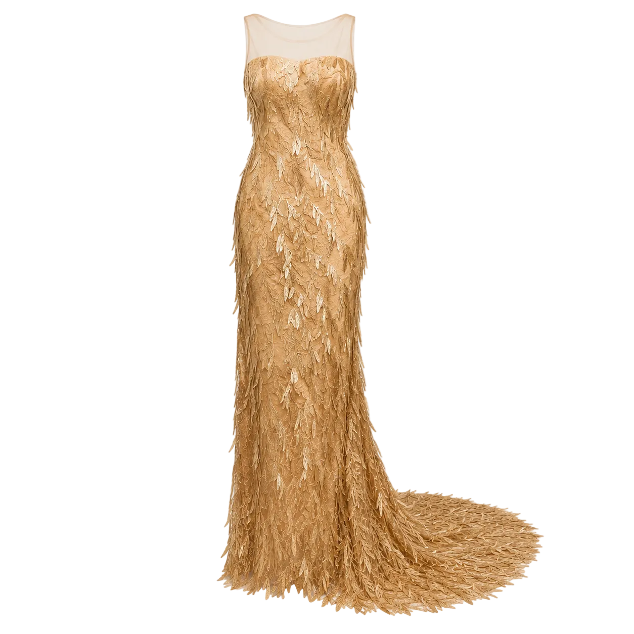 GILDED FEATHER REVERIE GOWN